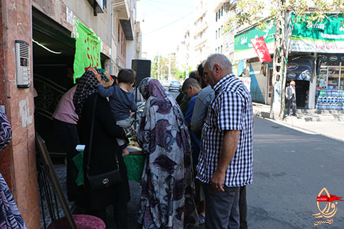 ايستگاه صلواتي شهيددولت آبادي هيئت زوارالحسين ويژه جشن نيمه شعبان98