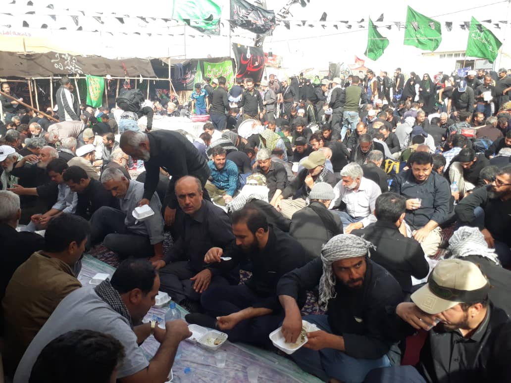 اربعین چهارم موکب قشقایی ها 