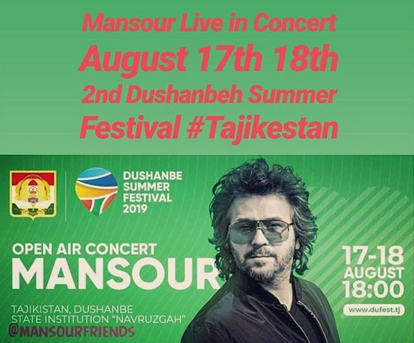 Mansour Live In Dushanbeh (Tajikestan)