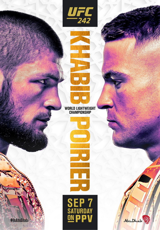دانلود رویداد یو اف سی 242  :  UFC 242: Khabib vs. Poirier_نسخه ی 1080p اضافه شد