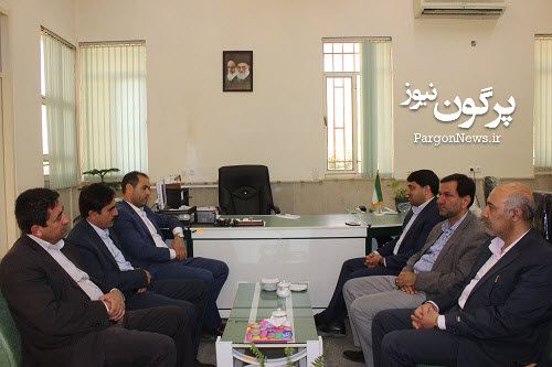مدیران کل اوقاف و امور خیریه و کمیته امداد امام خمینی (ره) با فرماندار قیروکارزین دیدار کردند