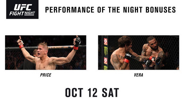 نتایج رویداد :   UFC Fight Night 161 - Jedrzejczyk vs. Waterson