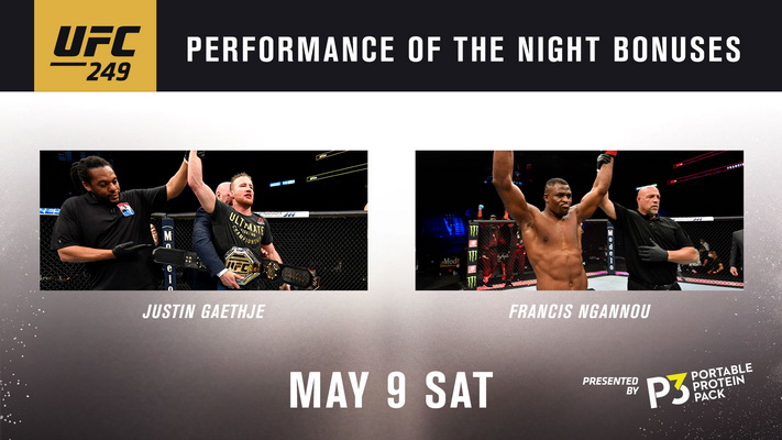نتایج رویداد :  UFC 249: Ferguson vs. Gaethje+کنفرانس خبری