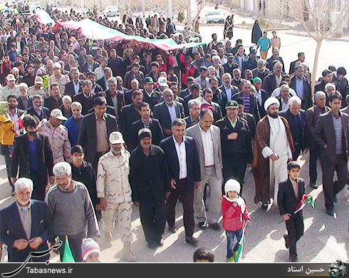 راهپیمایی یوم الله 22 بهمن در شهر‌ دیهوک