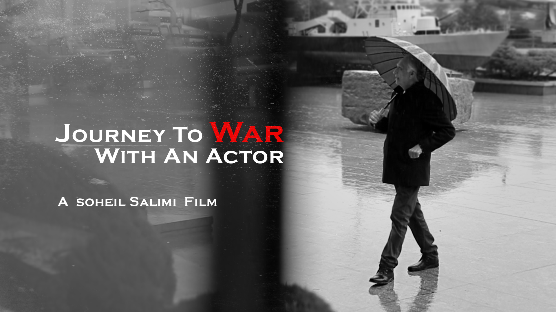 Journey To War With An Actor Contest Name :Documentary Competition #4, Submission Date :08-15-2019, Uploaded By : Soheil Directed By :  Soheil Salimi, Director & Writer & Editor,, Shot On: Iran,   Crew Members: 7  Duration: 4.52 mins Tehran ,Shahriyar , Iran   Views: 410 Inspiration: This short documentary is a reminder of the first encounter of a movie actor with a very bloody and terrible war.